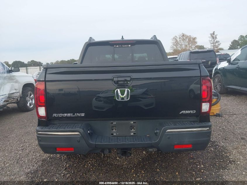 2019 Honda Ridgeline Black Edition VIN: 5FPYK3F87KB035724 Lot: 43954450