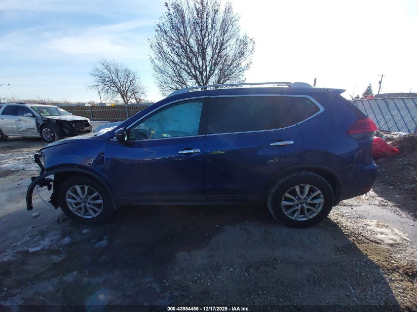 2017 Nissan Rogue Sv VIN: 5N1AT2MV5HC800361 Lot: 43954456