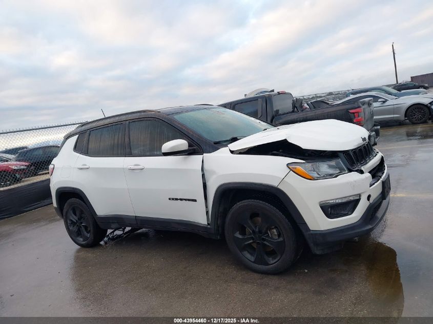 2021 Jeep Compass Altitude 4X4 VIN: 3C4NJDBB6MT526117 Lot: 43954460