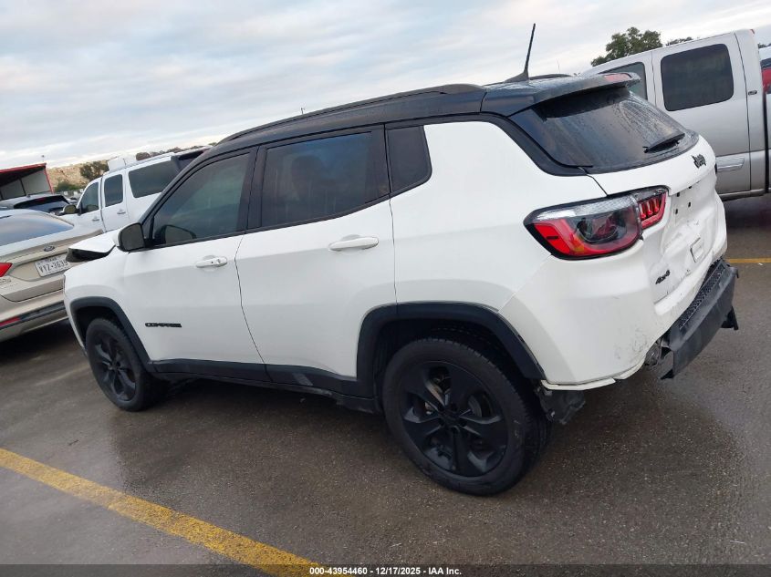 2021 Jeep Compass Altitude 4X4 VIN: 3C4NJDBB6MT526117 Lot: 43954460