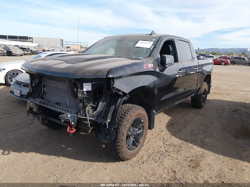2025 Chevrolet Silverado 1500 4Wd Short Bed Custom Trail Boss