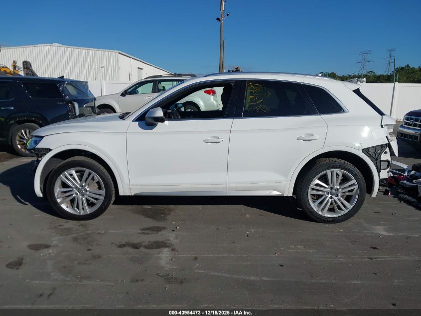 2018 Audi Q5 2.0T Premium/2.0T Tech Premium VIN: WA1CNAFY5J2163468 Lot: 43954473