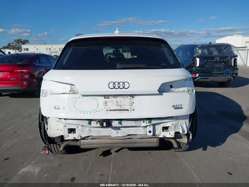 2018 Audi Q5 2.0T Premium/2.0T Tech Premium VIN: WA1CNAFY5J2163468 Lot: 43954473