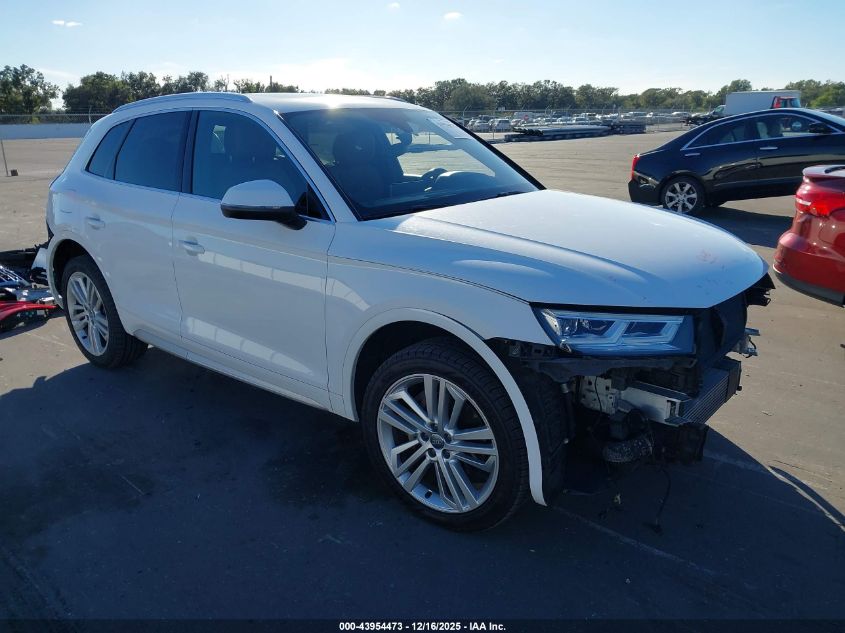 2018 Audi Q5 2.0T Premium/2.0T Tech Premium VIN: WA1CNAFY5J2163468 Lot: 43954473