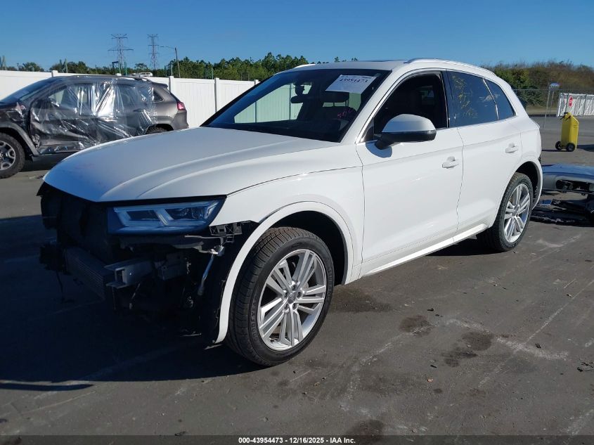 2018 Audi Q5 2.0T Premium/2.0T Tech Premium VIN: WA1CNAFY5J2163468 Lot: 43954473