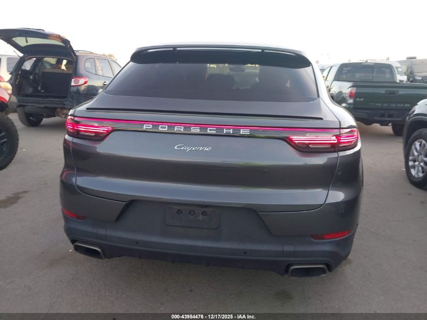 2020 Porsche Cayenne Coupe VIN: WP1BA2AY3LDA47394 Lot: 43954476