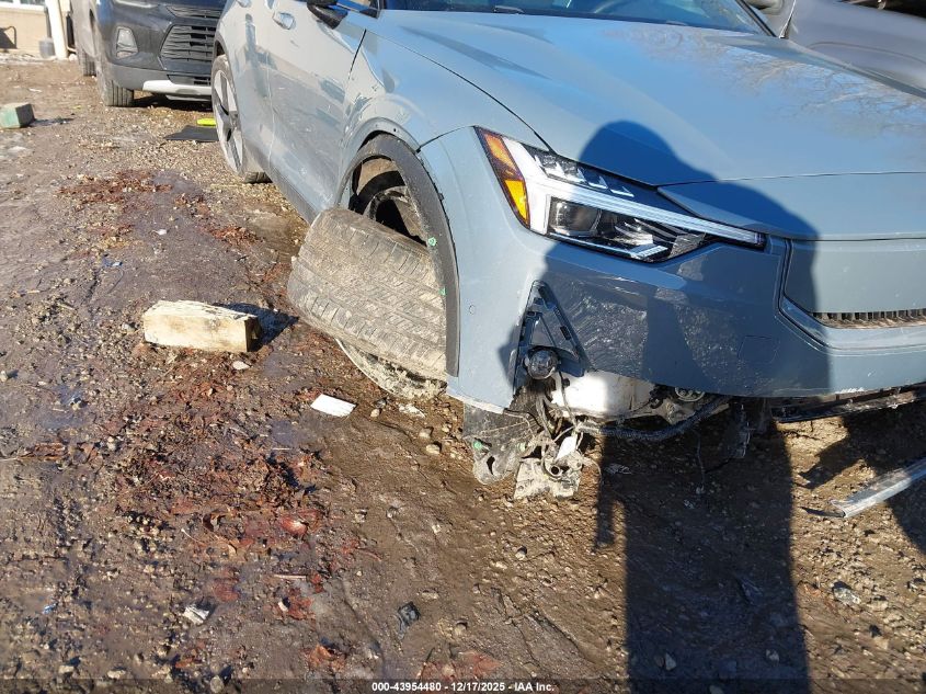 2024 Polestar 2 Long Range Dual Motor/Long Range Dual Motor Plus VIN: YSMFD3KA2RL222089 Lot: 43954480