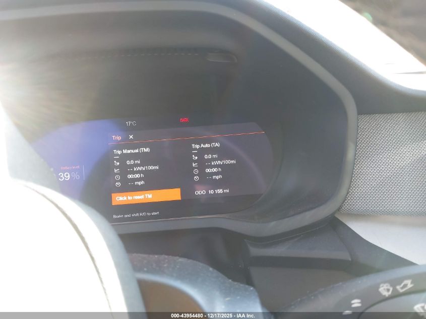 2024 Polestar 2 Long Range Dual Motor/Long Range Dual Motor Plus VIN: YSMFD3KA2RL222089 Lot: 43954480