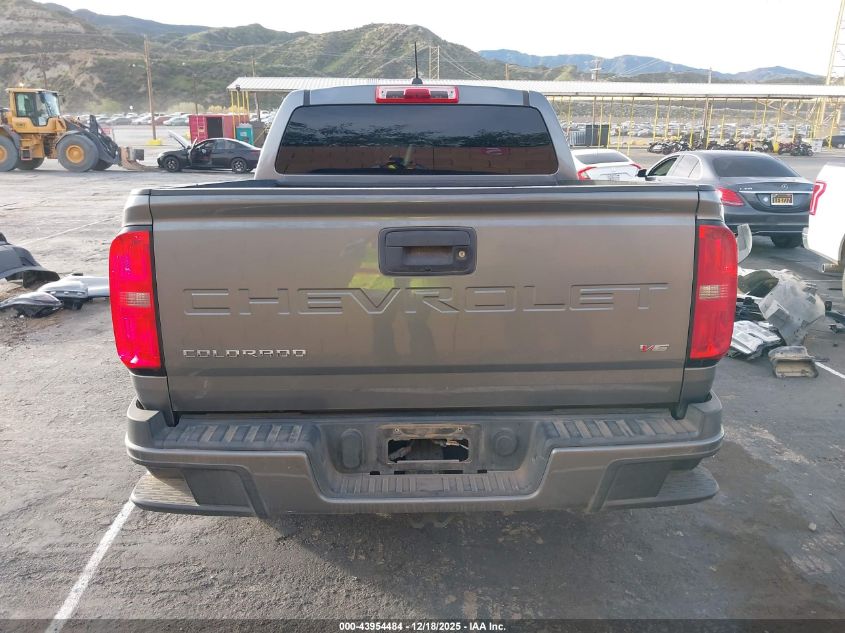 2021 Chevrolet Colorado 4Wd Short Box Lt VIN: 1GCGTCEN9M1145565 Lot: 43954484