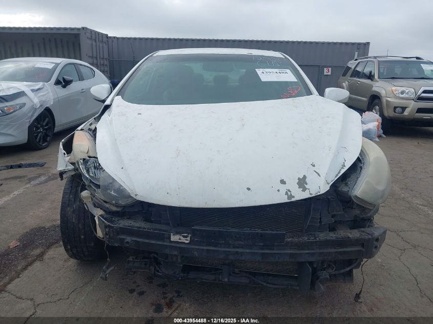 2013 Hyundai Elantra Gls VIN: 5NPDH4AEXDH253590 Lot: 43954488