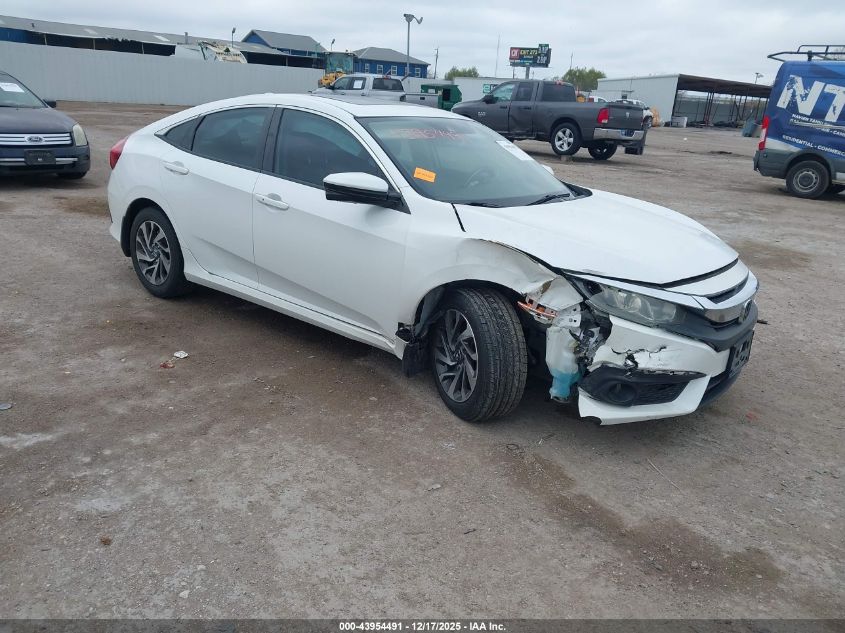 2018 Honda Civic Ex VIN: 2HGFC2F89JH560804 Lot: 43954491