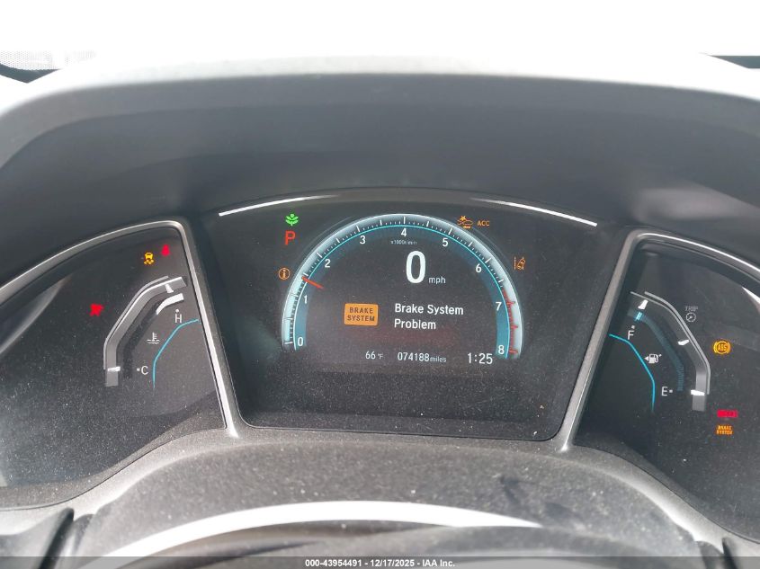 2018 Honda Civic Ex VIN: 2HGFC2F89JH560804 Lot: 43954491