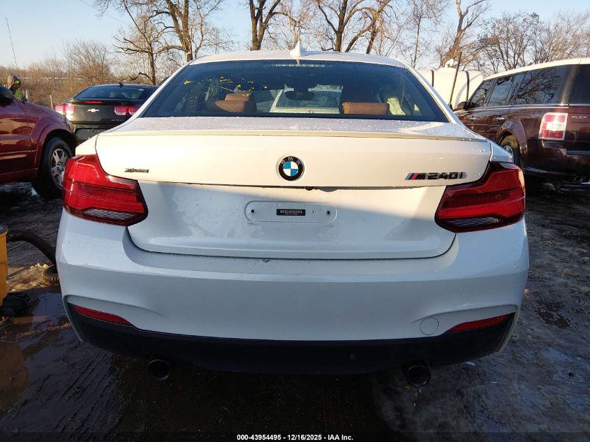 2018 BMW M240I xDrive VIN: WBA2J7C51JVD60663 Lot: 43954495
