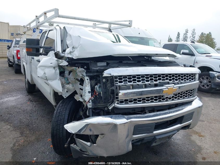 2019 Chevrolet Silverado 2500Hd Wt VIN: 2GB2CREG8K1217723 Lot: 43954505