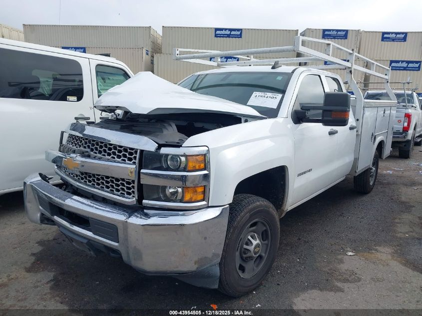 2019 Chevrolet Silverado 2500Hd Wt VIN: 2GB2CREG8K1217723 Lot: 43954505