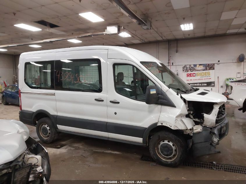 2018 Ford Transit-250 VIN: 1FTYR1CM7JKA25240 Lot: 43954506