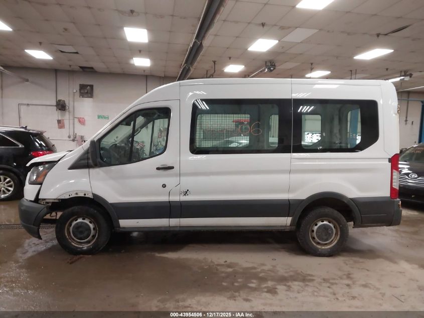 2018 Ford Transit-250 VIN: 1FTYR1CM7JKA25240 Lot: 43954506