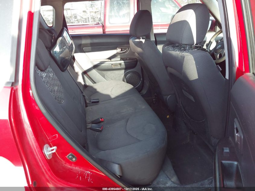 2010 Kia Soul + VIN: KNDJT2A22A7103999 Lot: 43954507