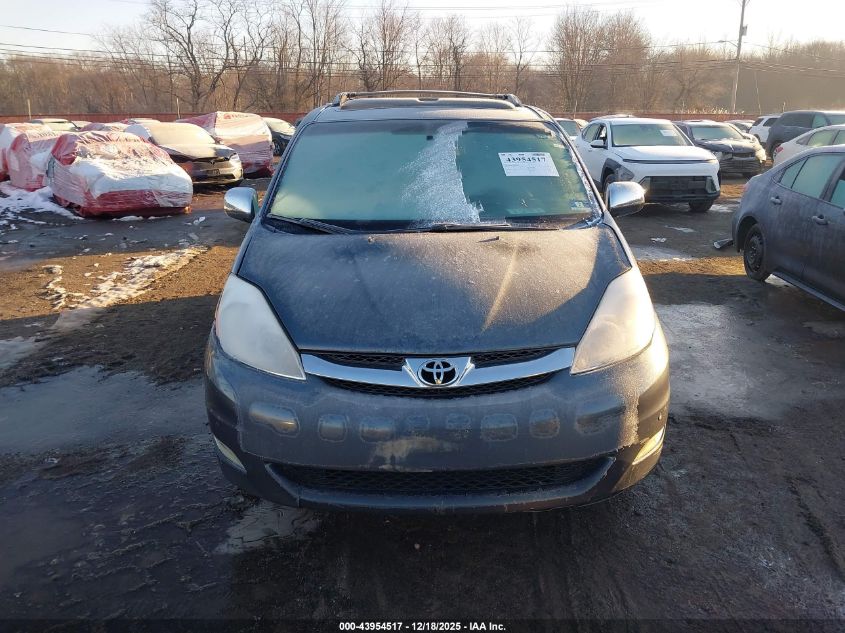 2008 Toyota Sienna Limited VIN: 5TDBK22C98S018365 Lot: 43954517