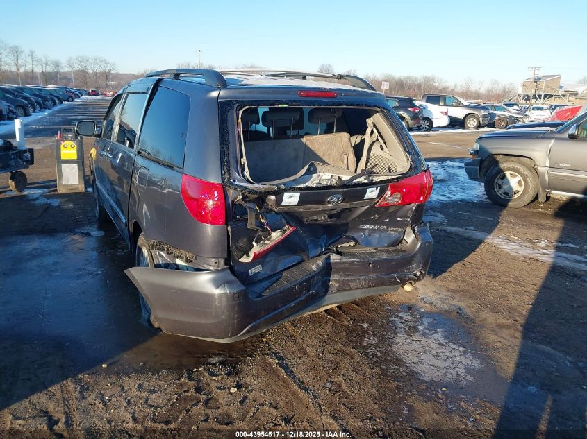 2008 Toyota Sienna Limited VIN: 5TDBK22C98S018365 Lot: 43954517