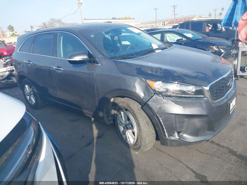 2020 Kia Sorento 2.4L Lx VIN: 5XYPG4A3XLG711567 Lot: 43954523