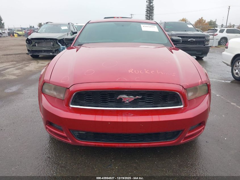 2013 Ford Mustang V6 VIN: 1ZVBP8AM4D5253087 Lot: 43954527