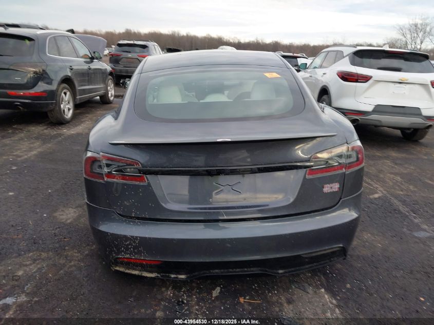 2022 Tesla Model S Plaid Tri Motor All-Wheel Drive VIN: 5YJSA1E64NF461252 Lot: 43954530