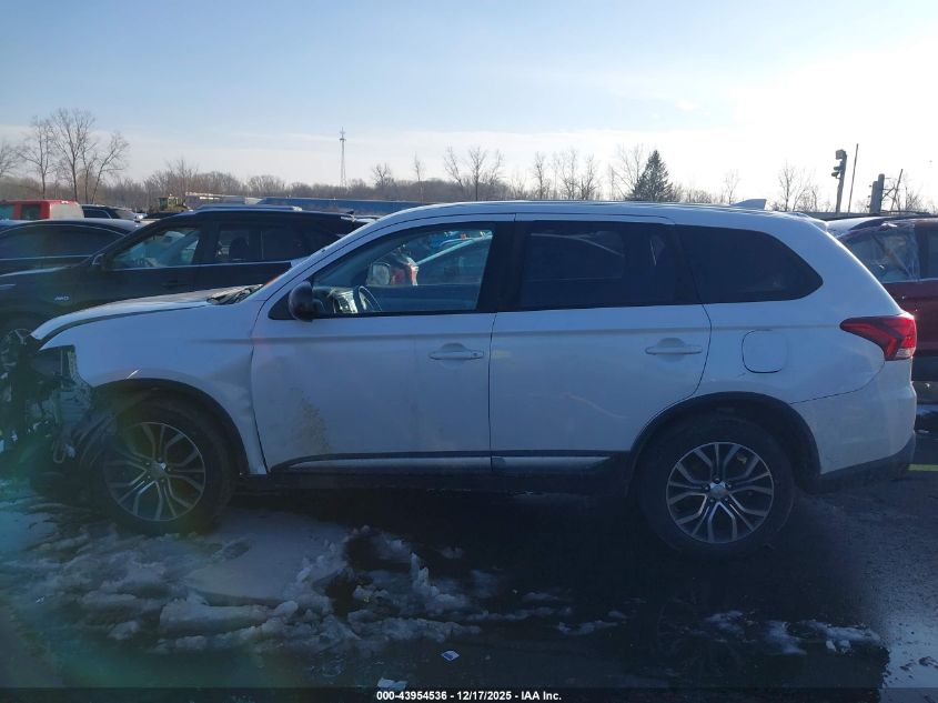2017 Mitsubishi Outlander Es VIN: JA4AZ2A37HZ023629 Lot: 43954536