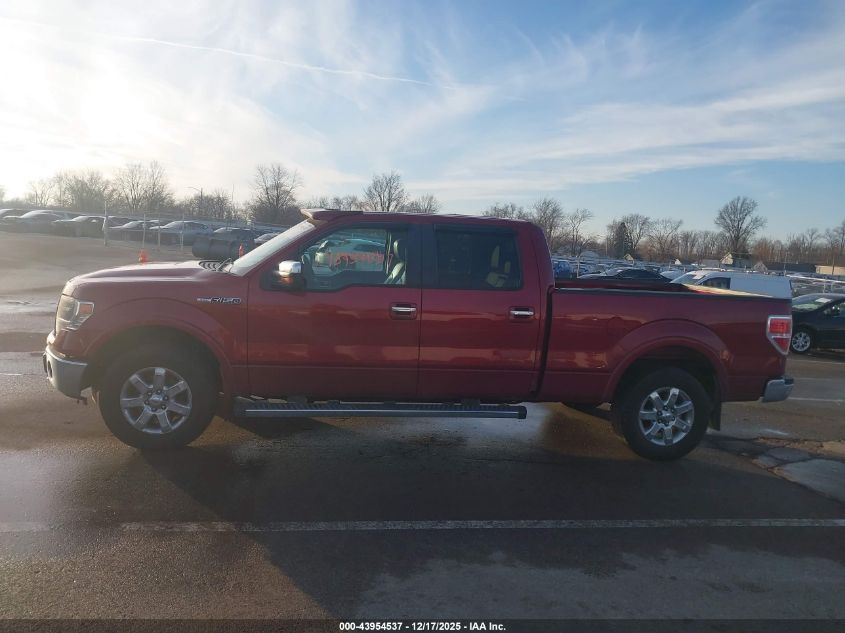 2014 Ford F-150 Lariat VIN: 1FTFW1EF9EFB97895 Lot: 43954537