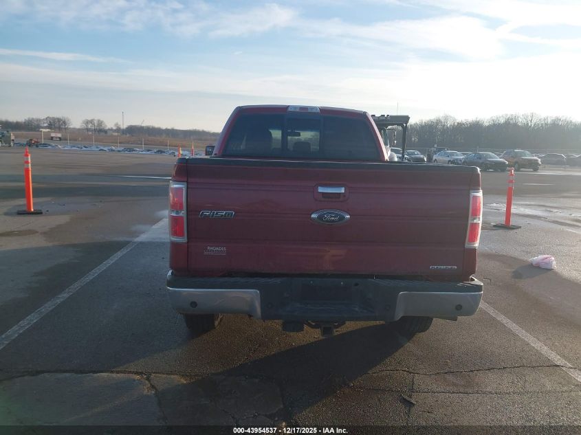 2014 Ford F-150 Lariat VIN: 1FTFW1EF9EFB97895 Lot: 43954537