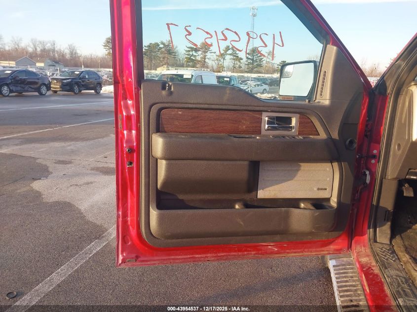 2014 Ford F-150 Lariat VIN: 1FTFW1EF9EFB97895 Lot: 43954537