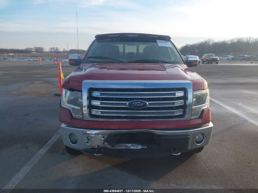 2014 Ford F-150 Lariat VIN: 1FTFW1EF9EFB97895 Lot: 43954537