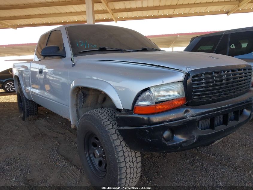 2002 Dodge Dakota Slt VIN: 1B7GL42X02S593700 Lot: 43954541