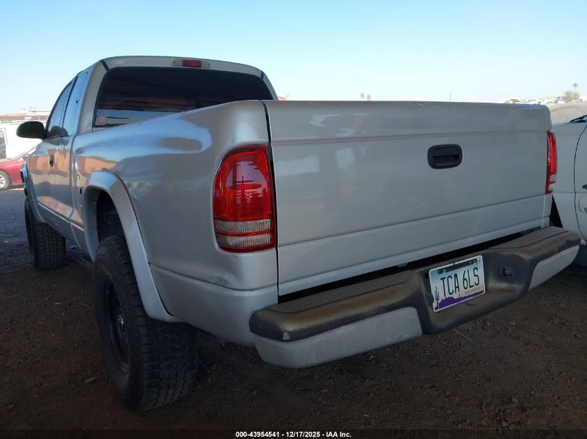 2002 Dodge Dakota Slt VIN: 1B7GL42X02S593700 Lot: 43954541