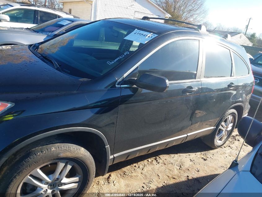 2010 Honda Cr-V Ex-L VIN: 5J6RE3H72AL027495 Lot: 43954543
