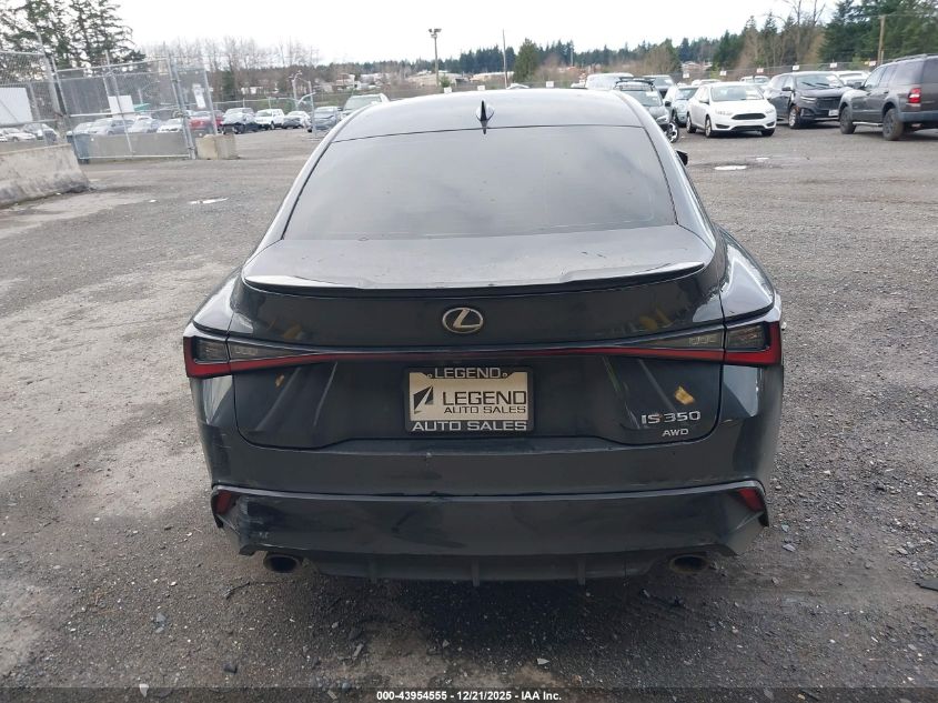 2022 Lexus Is 350 F Sport VIN: JTHGZ1E28N5023653 Lot: 43954555