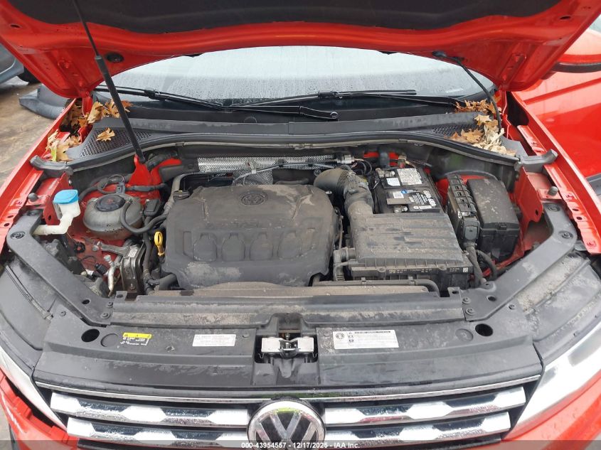 2019 Volkswagen Tiguan 2.0T S VIN: 3VV1B7AX4KM018618 Lot: 43954557