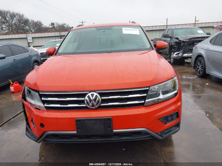 2019 Volkswagen Tiguan 2.0T S VIN: 3VV1B7AX4KM018618 Lot: 43954557