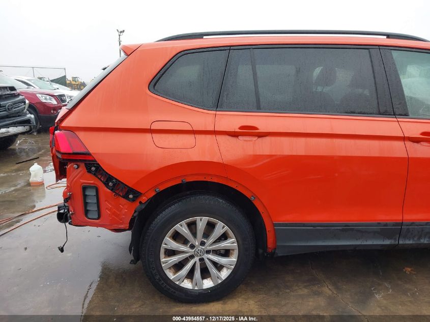 2019 Volkswagen Tiguan 2.0T S VIN: 3VV1B7AX4KM018618 Lot: 43954557