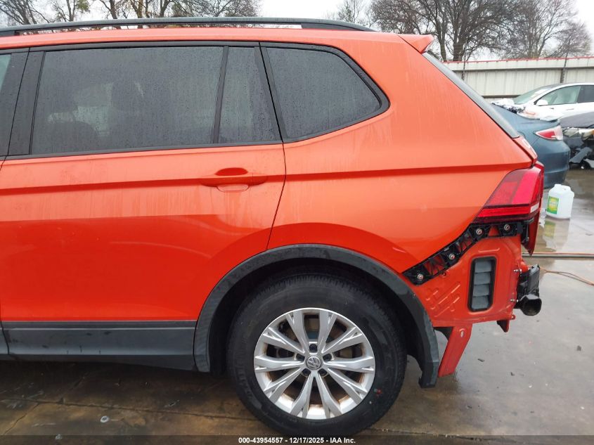 2019 Volkswagen Tiguan 2.0T S VIN: 3VV1B7AX4KM018618 Lot: 43954557