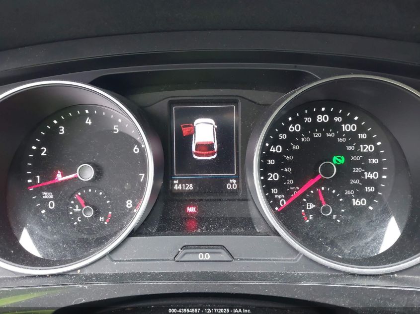 2019 Volkswagen Tiguan 2.0T S VIN: 3VV1B7AX4KM018618 Lot: 43954557