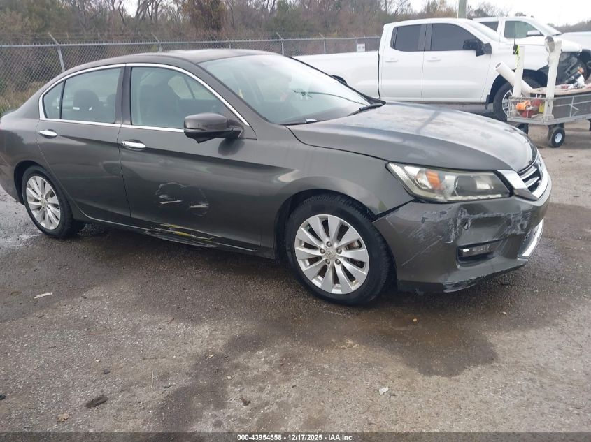 2014 Honda Accord Ex-L V-6 VIN: 1HGCR3F84EA035113 Lot: 43954558