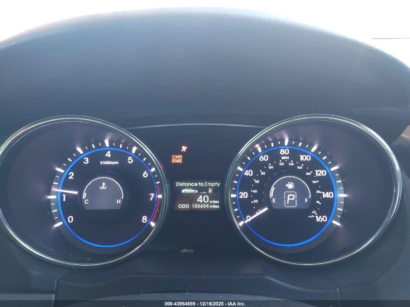 2011 Hyundai Sonata Limited VIN: 5NPEC4ACXBH108886 Lot: 43954559