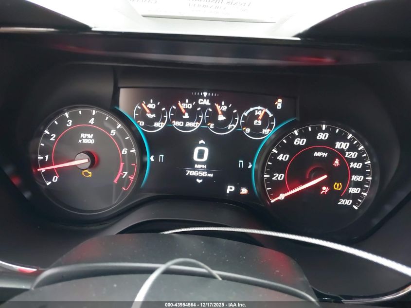 2017 Chevrolet Camaro 2Ss VIN: 1G1FH1R70H0159954 Lot: 43954564