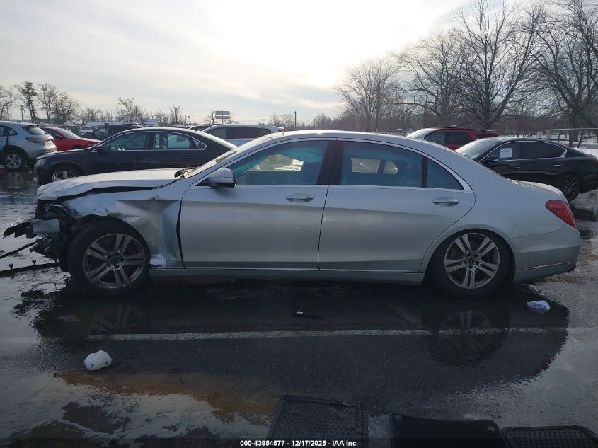 2018 Mercedes-Benz S 450 4Matic VIN: WDDUG6EB5JA348792 Lot: 43954577
