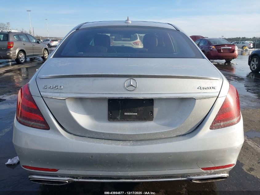 2018 Mercedes-Benz S 450 4Matic VIN: WDDUG6EB5JA348792 Lot: 43954577