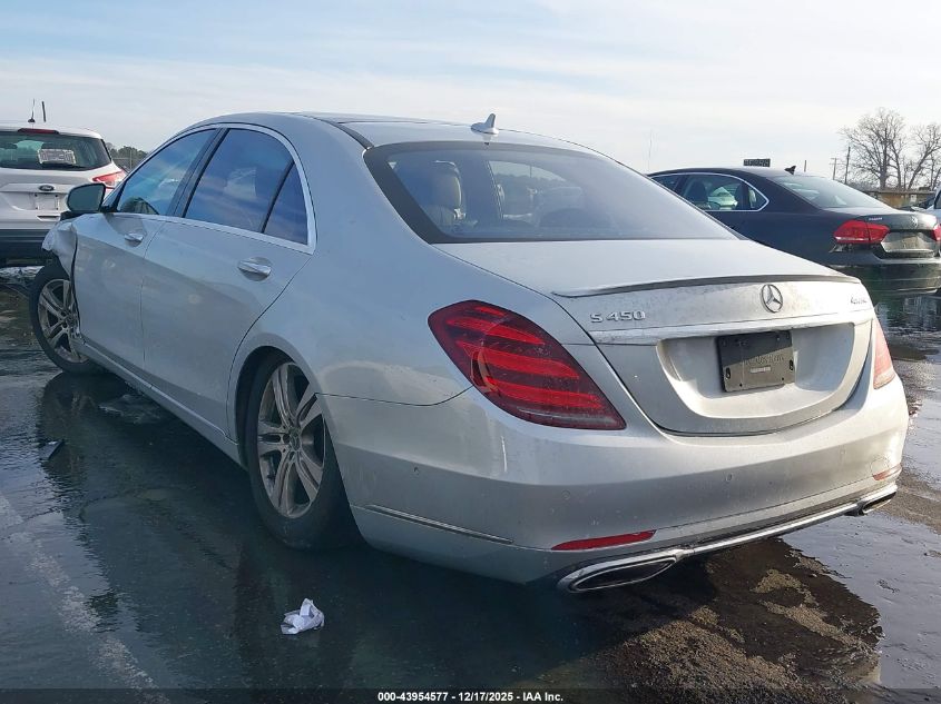 2018 Mercedes-Benz S 450 4Matic VIN: WDDUG6EB5JA348792 Lot: 43954577