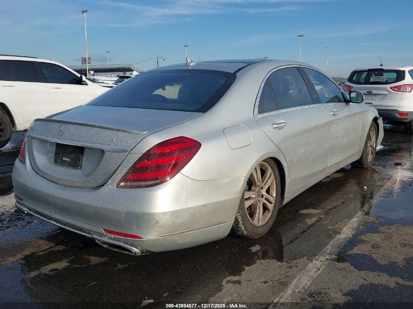 2018 Mercedes-Benz S 450 4Matic VIN: WDDUG6EB5JA348792 Lot: 43954577