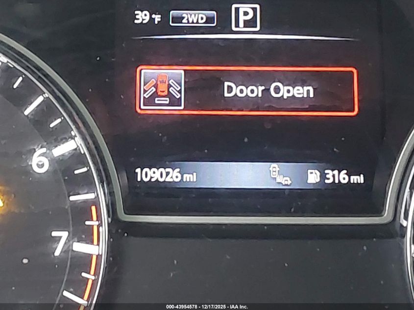 2018 Nissan Pathfinder Sl VIN: 5N1DR2MM1JC644750 Lot: 43954578