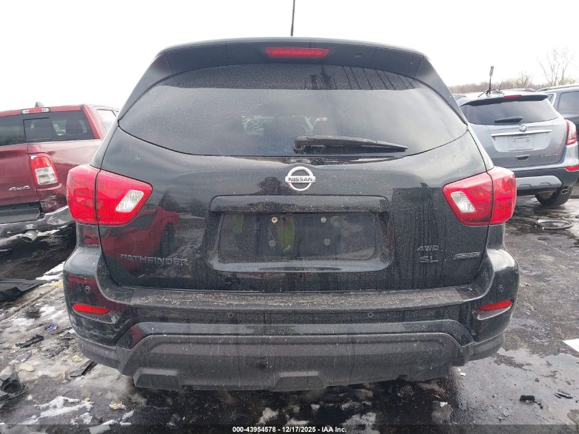 2018 Nissan Pathfinder Sl VIN: 5N1DR2MM1JC644750 Lot: 43954578